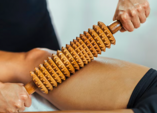 🪵 Rouleau de Massage Bois